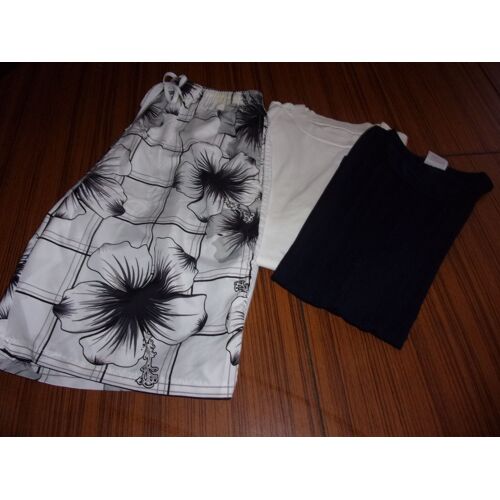 Bermuda De Bain +2t-Shirts L