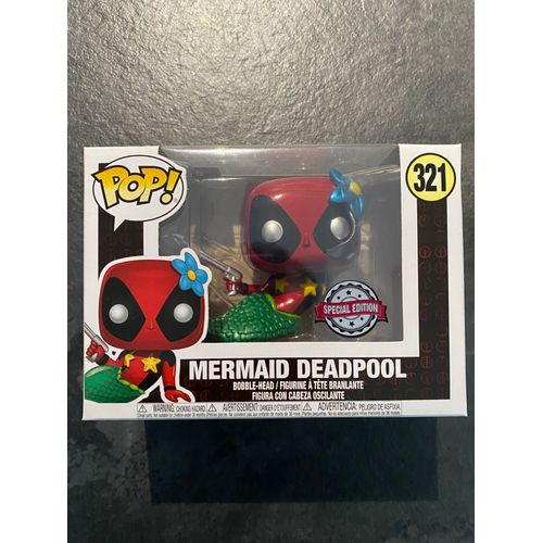 Funko Pop Mermaid Deadpool Special Edition #321