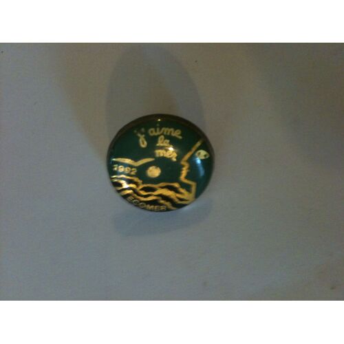 Pin's Ecomer 1992 J'aime La Mer