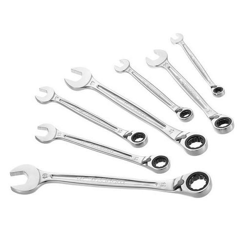 Jeu de 7 clés mixtes à cliquet - 8 à 19 mm - 467B.J7PB FACOM