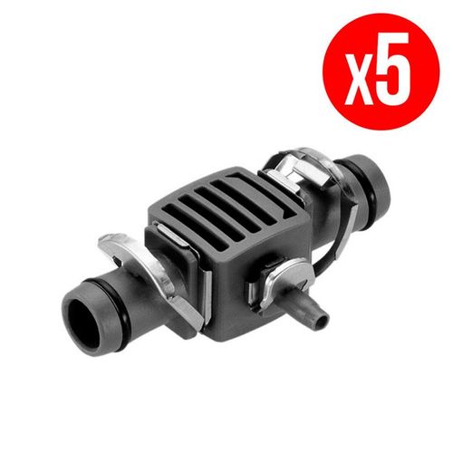 Réducteur en T GARDENA 8333-20 Ø4,6 et 13mm - x5