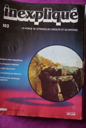 Inexpliqué  N° 102