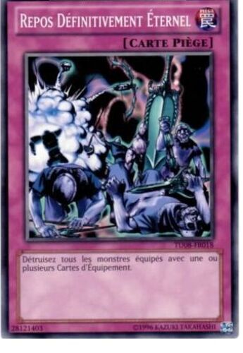Tu08-Fr018 - Repos Definitivement Eternel - Yu Gi Oh! - Français - Commune  - C