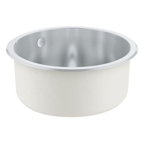Évier K200 GROHE 31720SD0 1 bac rond - inox