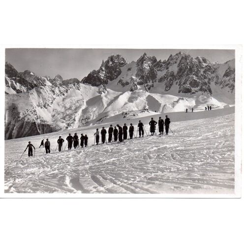 74 - Chamonix - École De Ski À Plampraz