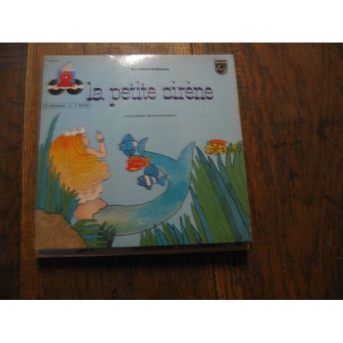 2 Ep 45 Tours Livre  Delorme  La Petite Sirene