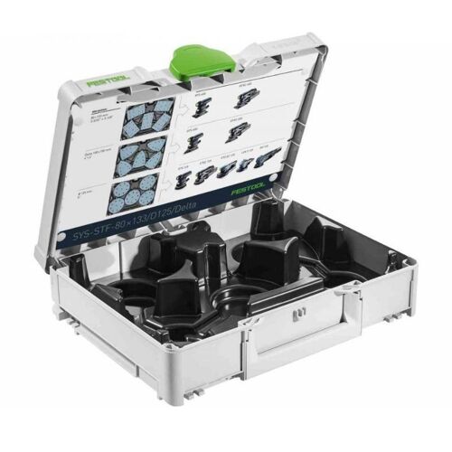 Coffret pour abrasifs Systainer FESTOOL 497684 T-LOC SYS-STF 80x133