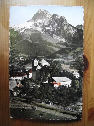 Carte Postale Écrite En 1952.787 Bernex Et La Dent D'oche