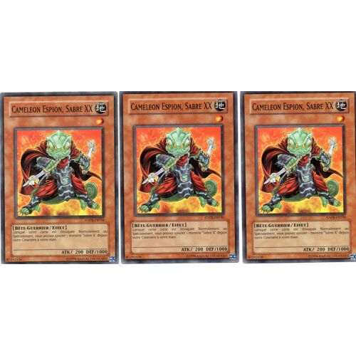 3x Cameleon Espion, Sabre Xx  -  Anpr-Fr036
