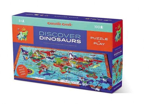 Crocodile Creek Discover Puzzle/Dinosaurs