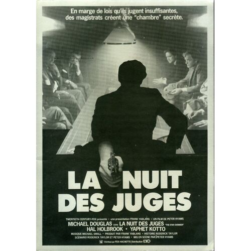 La Nuit Des Juges, Dossier De Presse, Peter Hyams, Avec Michael Douglas, Hal Holbrook, Yaphet Kotto