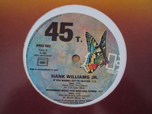 If You Wanna Get To Heaven  (Vocal 2'19)  /  Norwegian Wood  (Vocal 3'27)  /  The South's Gonna Batlle Again  (Vocal 3'26)  /  Whiskey On Ice  (Vocal 2'40)  1982  France  Promo Copy