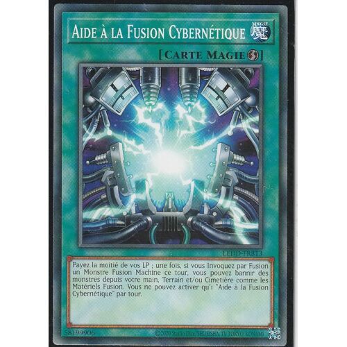 Carte Yu-Gi-Oh - Aide A La Fusion Cybernétique - Ledd-Frb13 - Dragon Légendaire