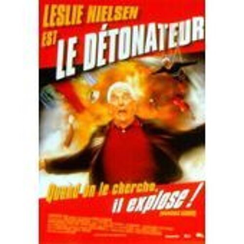 Le Détonateur - Wrongfully Accused - Leslie Nielsen - Pat Proft - Affiche De Cinéma Pliée 60x40 Cm