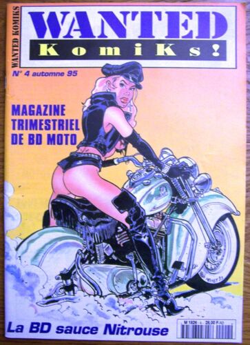 Wanted Komiks N° 4  09/95 En Tres Bon Etat Quasi Neuf