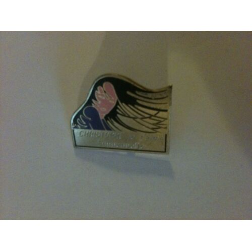 Pin's Christophe "Je L'aime Emmanuelle"