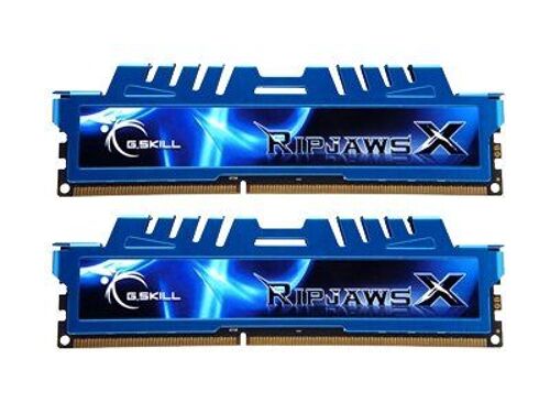 G.Skill Ripjaws-X - DDR3 - kit - 16 Go: 2 x 8 Go - DIMM 240 broches - 2400 MHz / PC3-19200 - CL11 - 1.65 V - mémoire sans tampon - non ECC