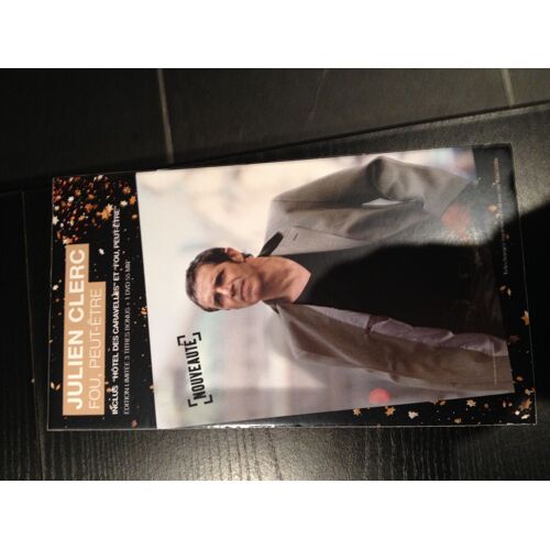 Julien Clerc Fou Peut Etre Plv Fnac Borne D'ecoute 12cm * 15 Cm