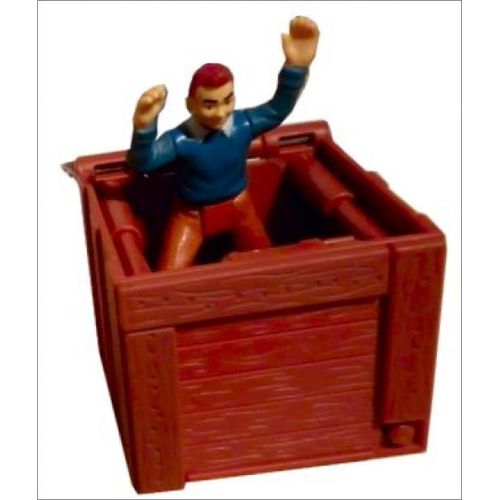 Figurine Tintin Dans Sa Caisse - Mac Donalds 2011