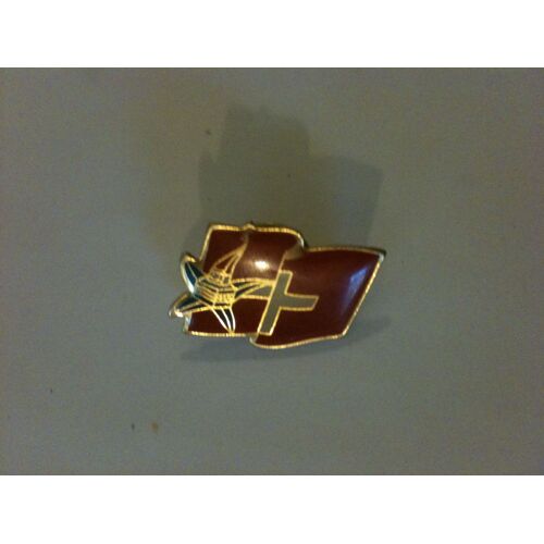 Pin's Jeux Olympiques Albertville 92 Drapeau Suisse
