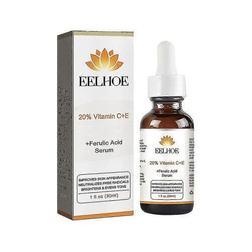 20% De Vitamine C + E + Sérum Pour Le Visage À L'acide Férulique Essence De Soin Anti-Âge Pour Le Visage 