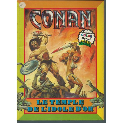 [ Collection " Artima Color Marvel Géant " ] Conan : Le Temple De L'idole D'or ( + Red Sonja )