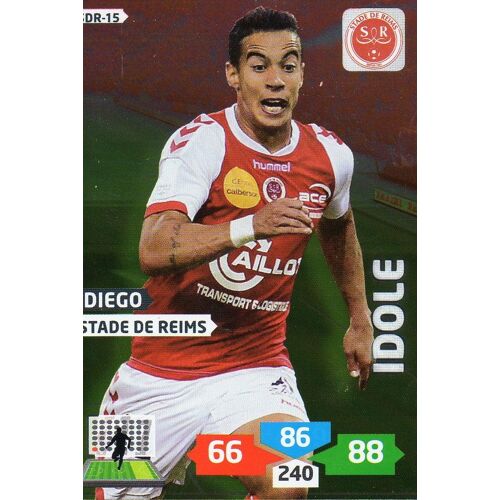 Carte Panini Foot Adrenalyn 2013 / 2014 Sdr-15 Diego Reims Idole