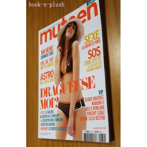Muteen  N° 60 : Dragueuse Moi ? / Sos Jobs D'été / Vip : Elodie Bouchez, Maroon 5, Kelly Rowland, Vincent Elbaz, Sophie Ellis Bextor..