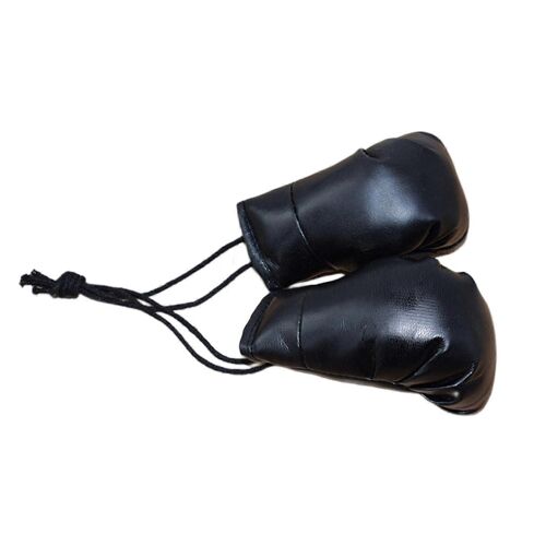 1 Paire Mini Gant De Boxe Pendentifs Réaliste Voiture Intérieur Gants De Boxe Décoration Suspendue