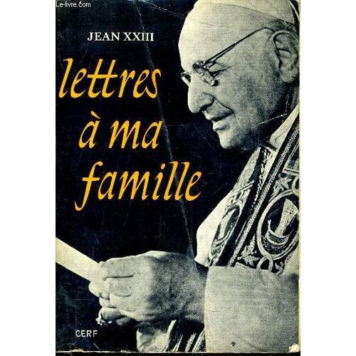 Lettres A Ma Famille.
