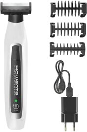 Tondeuse A Barbe 3 En 1 Avec 3 Sabots Noir Blanc