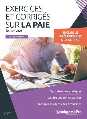 Exercices Et Corrigés Sur La Paie - Edition 2020