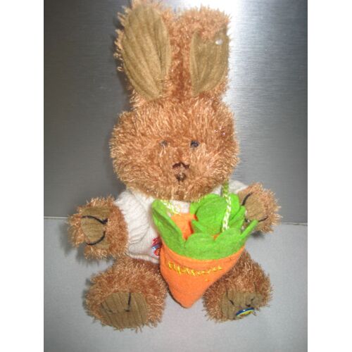 Doudou Peluche Lapin Et Sa Carotte Lapinou Fizzy 24 Cm