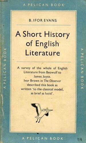 A Short History Of English Literature