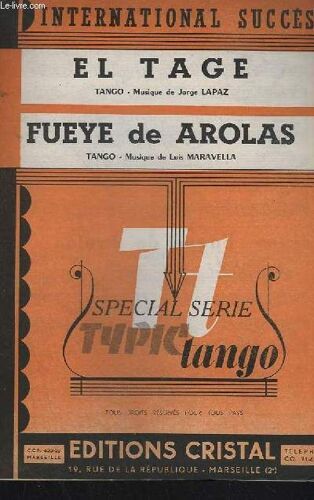 El Tage + Fueye De Arolas - Contrebasse + Violon A+B + Piano + Bandoneon A+B.