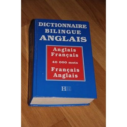 Dctionnaire Bilingue Anglais