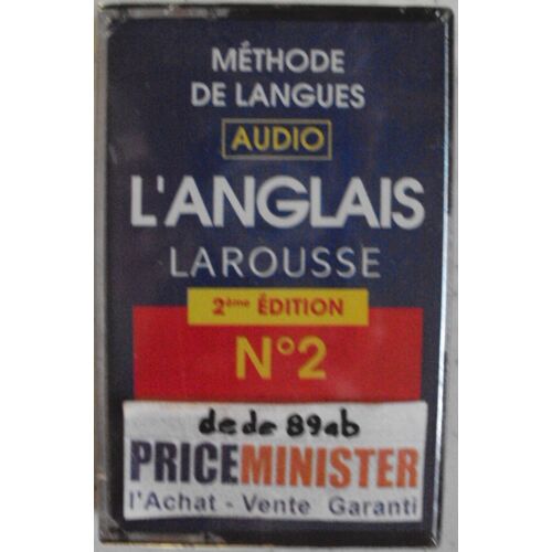 Cassette " L' Anglais " Larousse 2ème Edition N°2