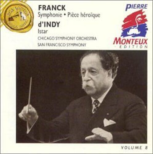 Franck : Symphonie En Ré* / Pièce Héroïque - D'indy : Istar. Chicago Symphony* / San Francisco Symphony. 1961-41-45