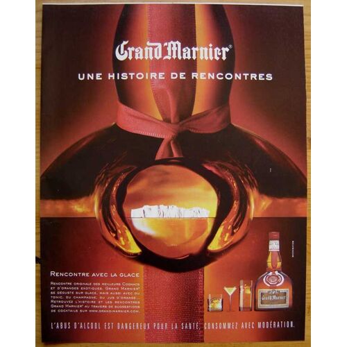 Publicité Papier - Liqueur Grand Marnier De 2006