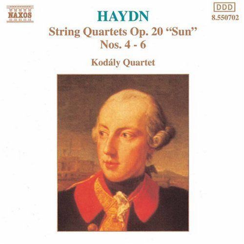 String Quartets Op 20, 4-6 Haydn / Kodaly Quartet
