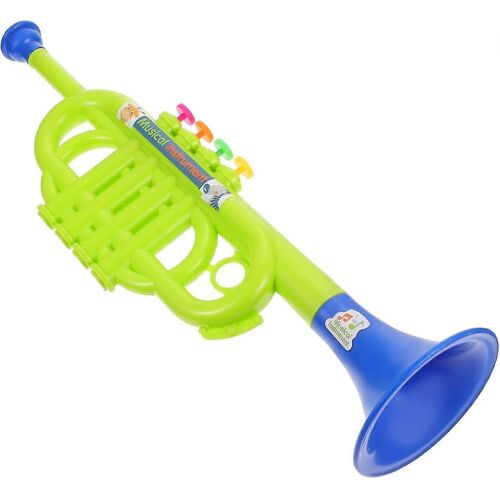Enfants Trompette Instruments À Vent Musique Modèle Trompette Corne Jouet Instruments De Musique En Plastique Bruiteurs Foryear Party Cadeau Jouet Éducatif Précoce