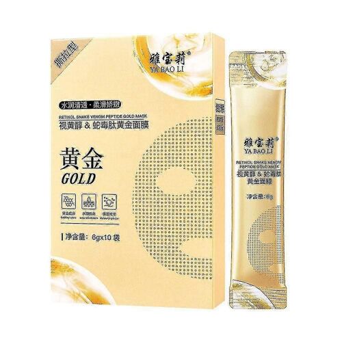 Rétinol Snake Venom Gold Mask Masque Peel Off Hydratant Rajeunissant - Sz.8111