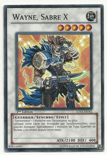 Yu-Gi-Oh - Wayne, Sabre X - 5ds3-Fr042 - Super Rare