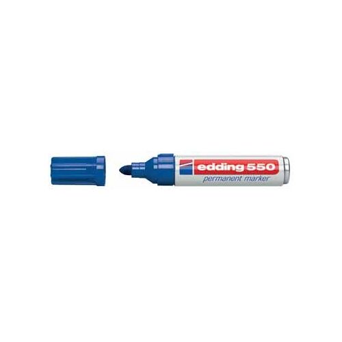 Edding Marqueur Permanent E-550 Bleu 10 Unité(S)