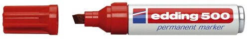 Edding Marqueur Permanent E-500 Rouge 10 Unité(S)