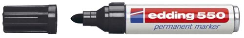 Edding Marqueur Permanent E-550 Noir 10 Unité(S)
