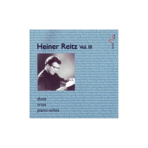 Reitz Edition Vol.3-Duos/Trios/Piano Solos