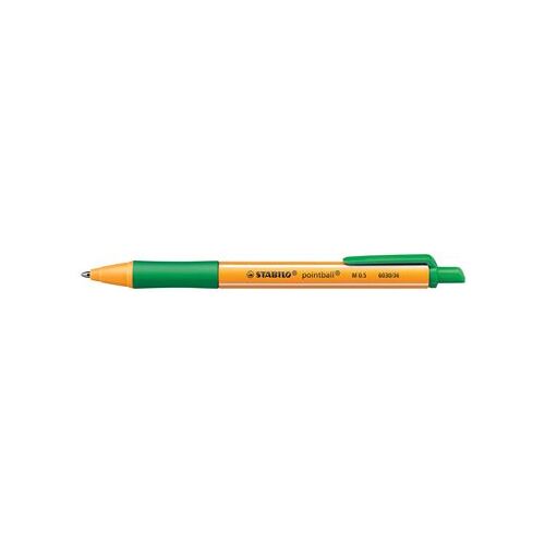 Stabilo Stylo Bille Pointball Vert