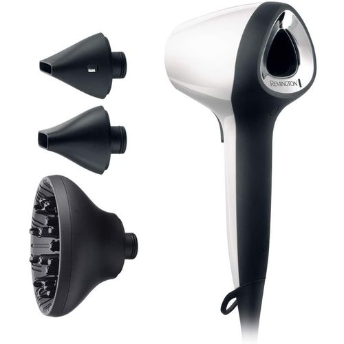 Sèche Cheveux Ergonomique Ionique Air 3d 1800w Blanc Noir