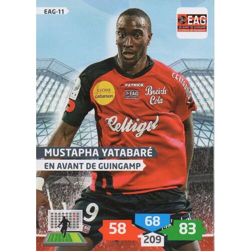 Carte Panini Foot Adrenalyn 2013 / 2014 Eag-11 Mustapha Yatabare Guingamp